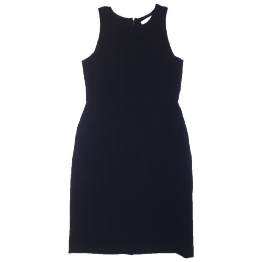 Ann Taylor LOFT black fitted 8 dress